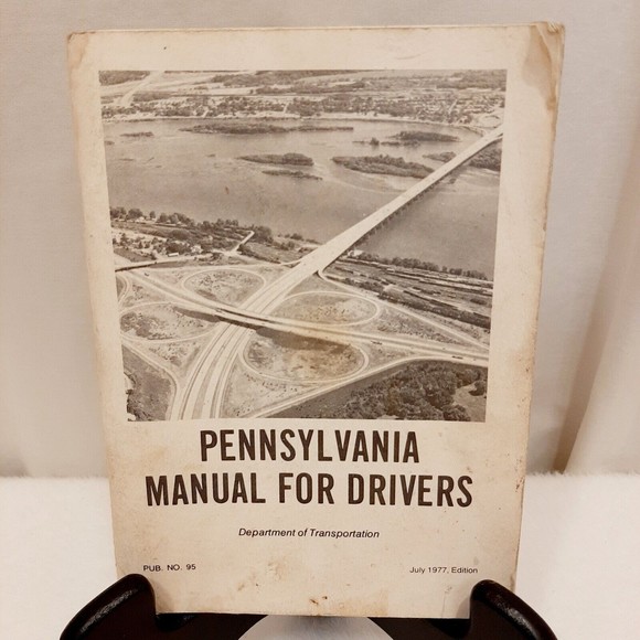 Vintage 1977 Pennsylvania Drivers Manual Ephemera DMV Drivers License Rare HTF - Picture 1 of 16